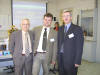 I kairės: prof. Nicos Valanides (Kipras), doc.dr. Martin Bilek (Čekija) ir a